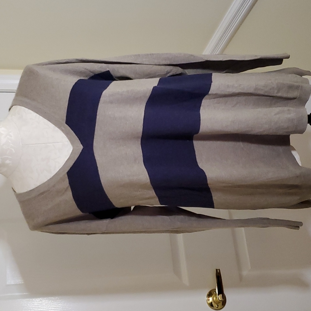 PROJECT J striped v-neck L